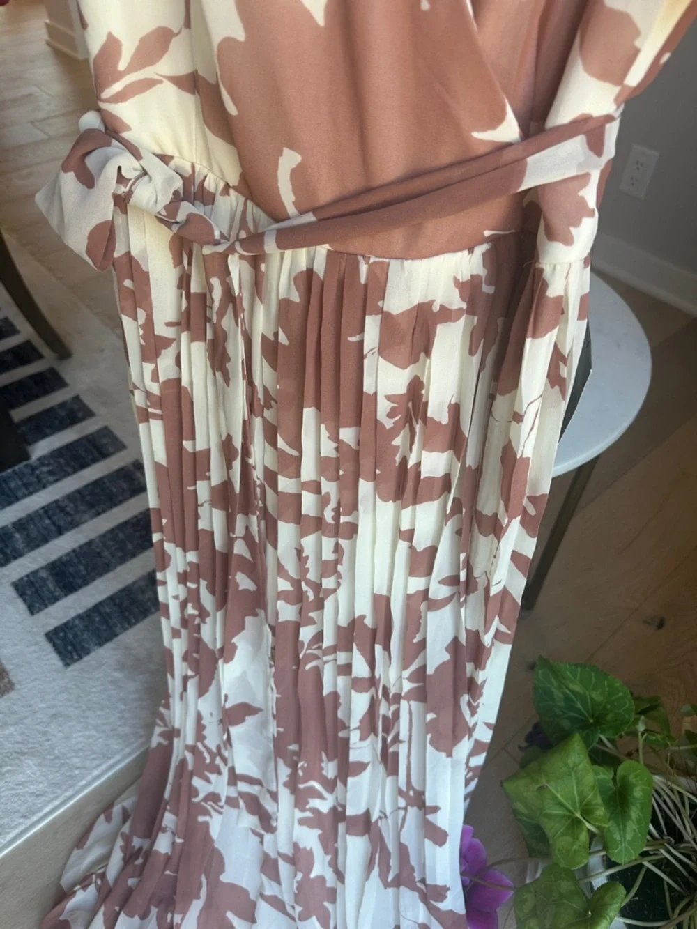 Baltic Born Blush Floral Wrap Maxi Dress - Picture 4 of 5
